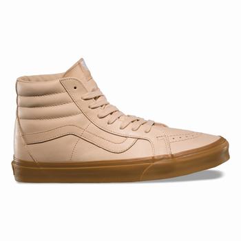 Férfi Vans Veggie Tan SK8-Hi Reissue Magasszárú Cipő VA1974028 Világos